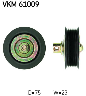 SKF Vezetőgörgő, hosszbordás szíj VKM61009_SKF